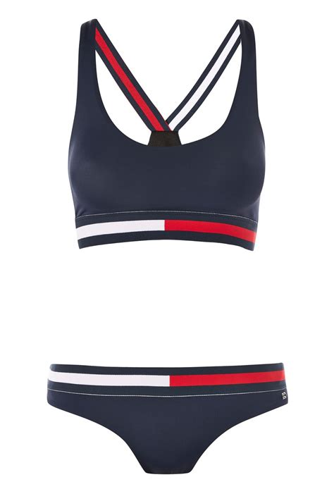 tommy hilfiger bikini set|tommy hilfiger swimsuit.